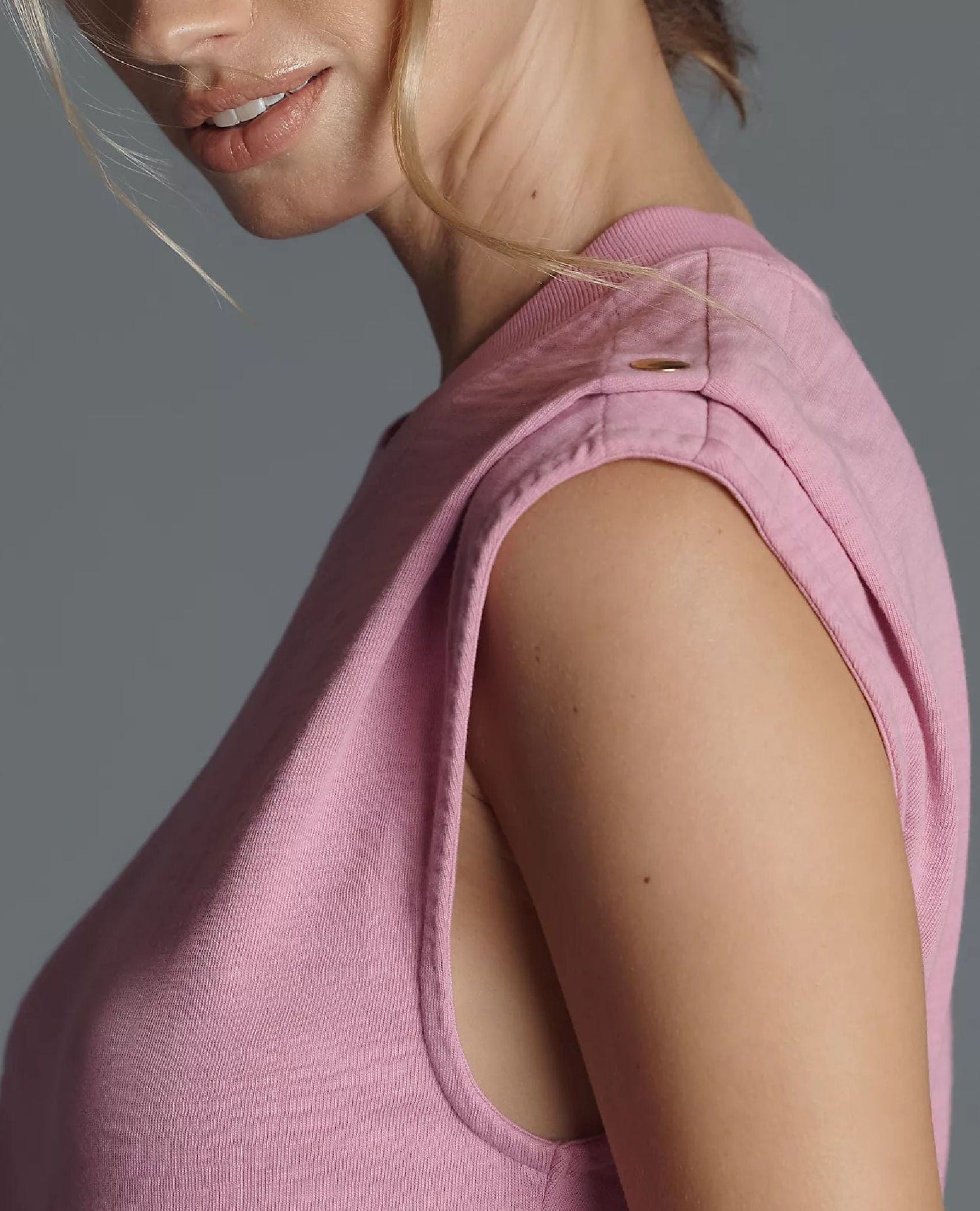Nation Marina Muscle Tee Dahlia