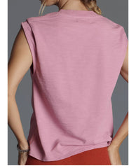 Nation Marina Muscle Tee Dahlia
