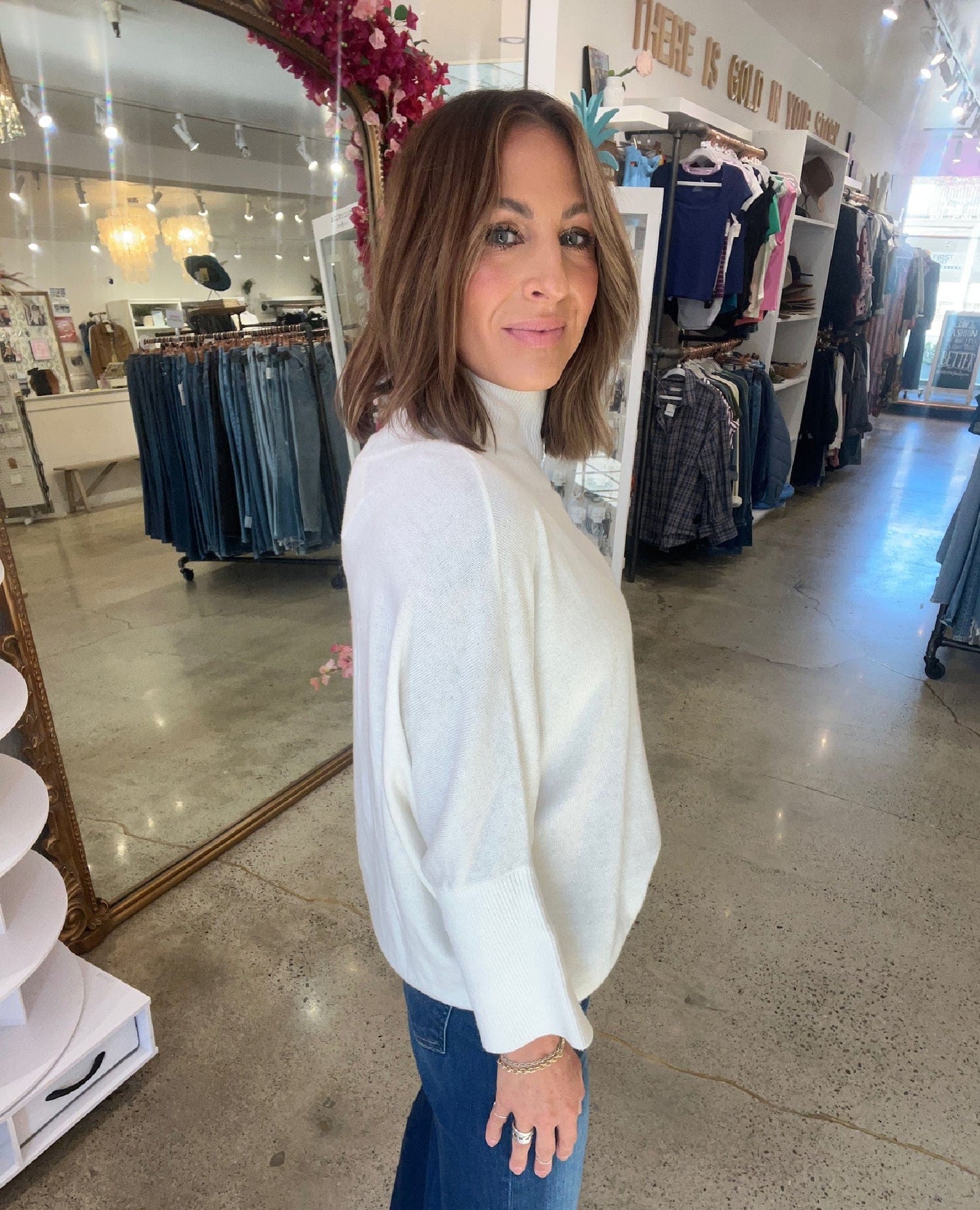 Melissa Nepton Hugo Sweater Off White