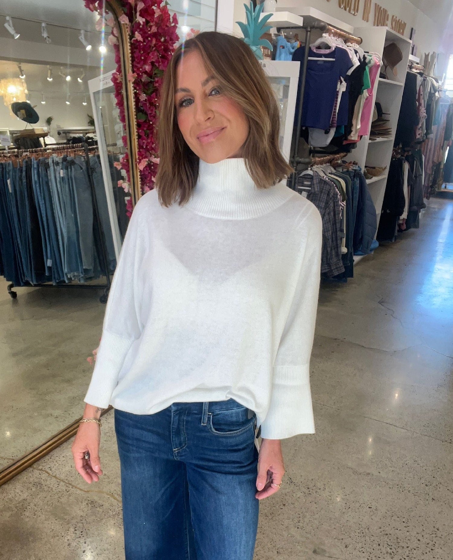 Melissa Nepton Hugo Sweater Off White