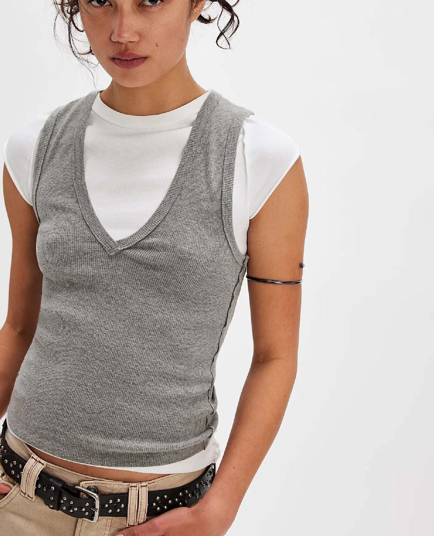 Neria Tank Heather Grey