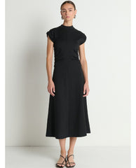 Neva Midi Dress Black