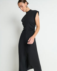 Neva Midi Dress Black