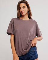 Nina Short Sleeve Tee Mochaccino
