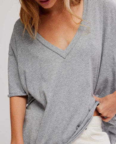 Nina Cool Tee Heather Grey