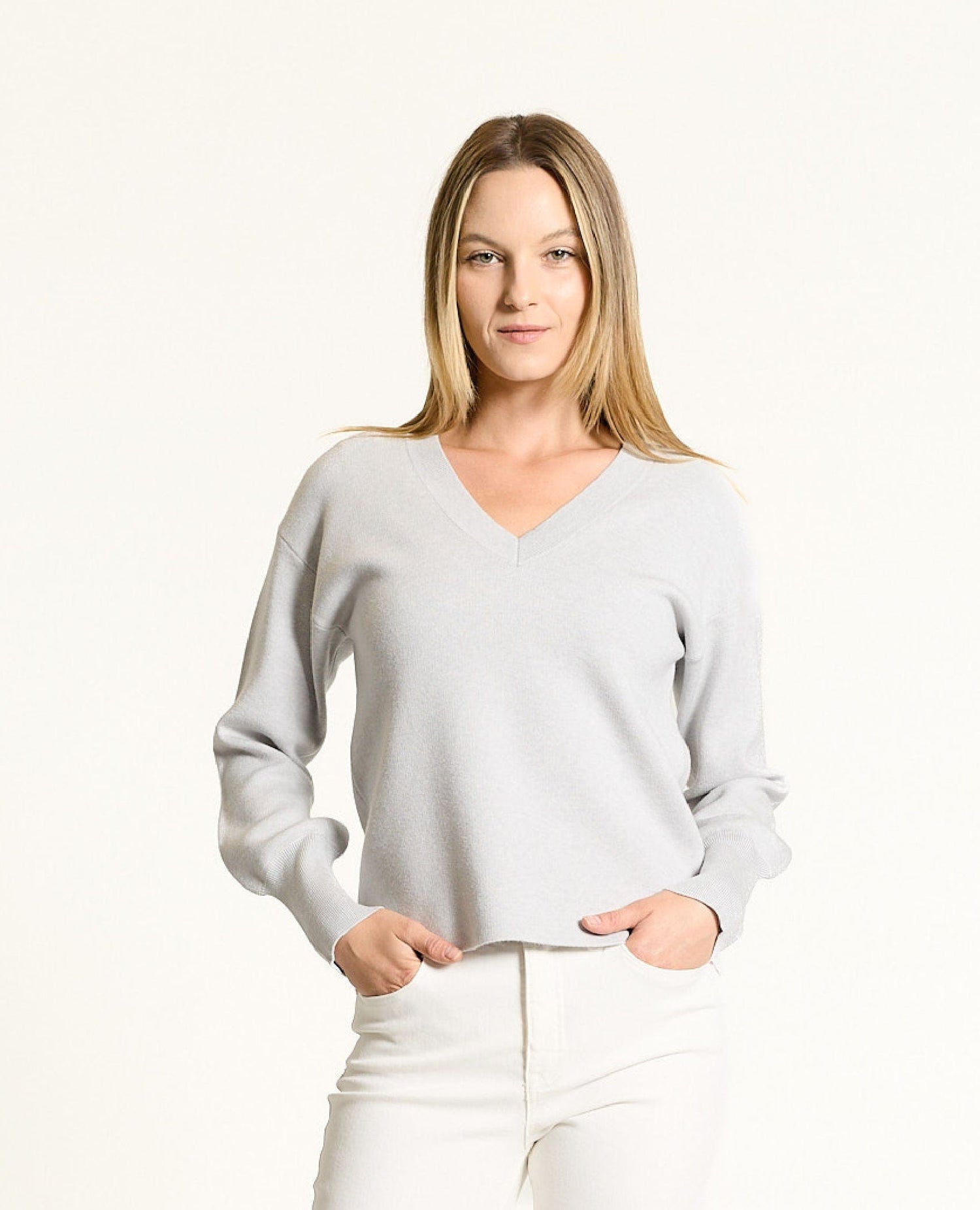 OAT Harbor Grey Luxe Pullover