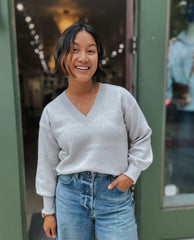 OAT Harbor Grey Luxe Pullover