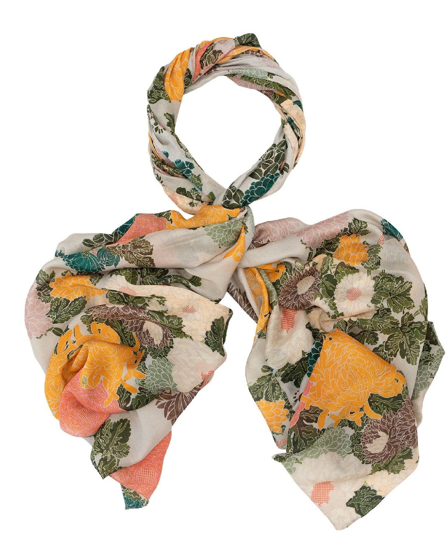 Jacquard Putty Scarf