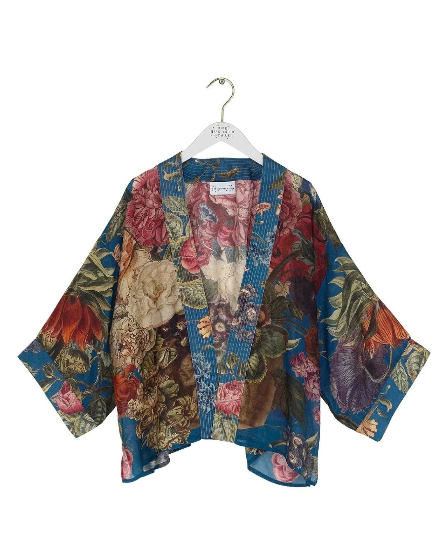One Hundred Stars Primula Kimono Teal