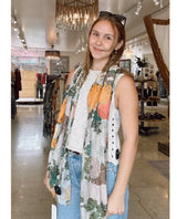 Jacquard Putty Scarf