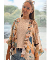 Hummingbird Nude Kimono