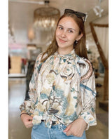 Hummingbird Bow Blouse