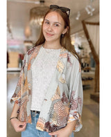 Phoenix Grey Kimono