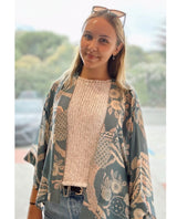 Rosa Blue Kimono