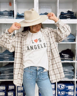 Los Angeles Heart Short Sleeve Tee