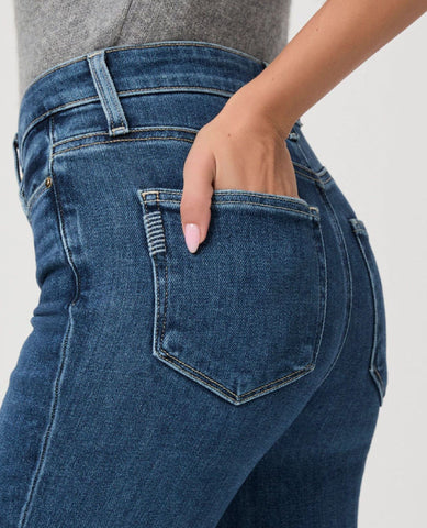 Cindy High Rise Straight Jean Arpeggio