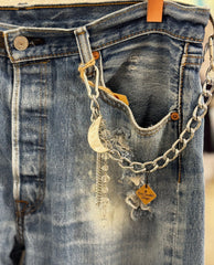 Moon Jean Chain Silver
