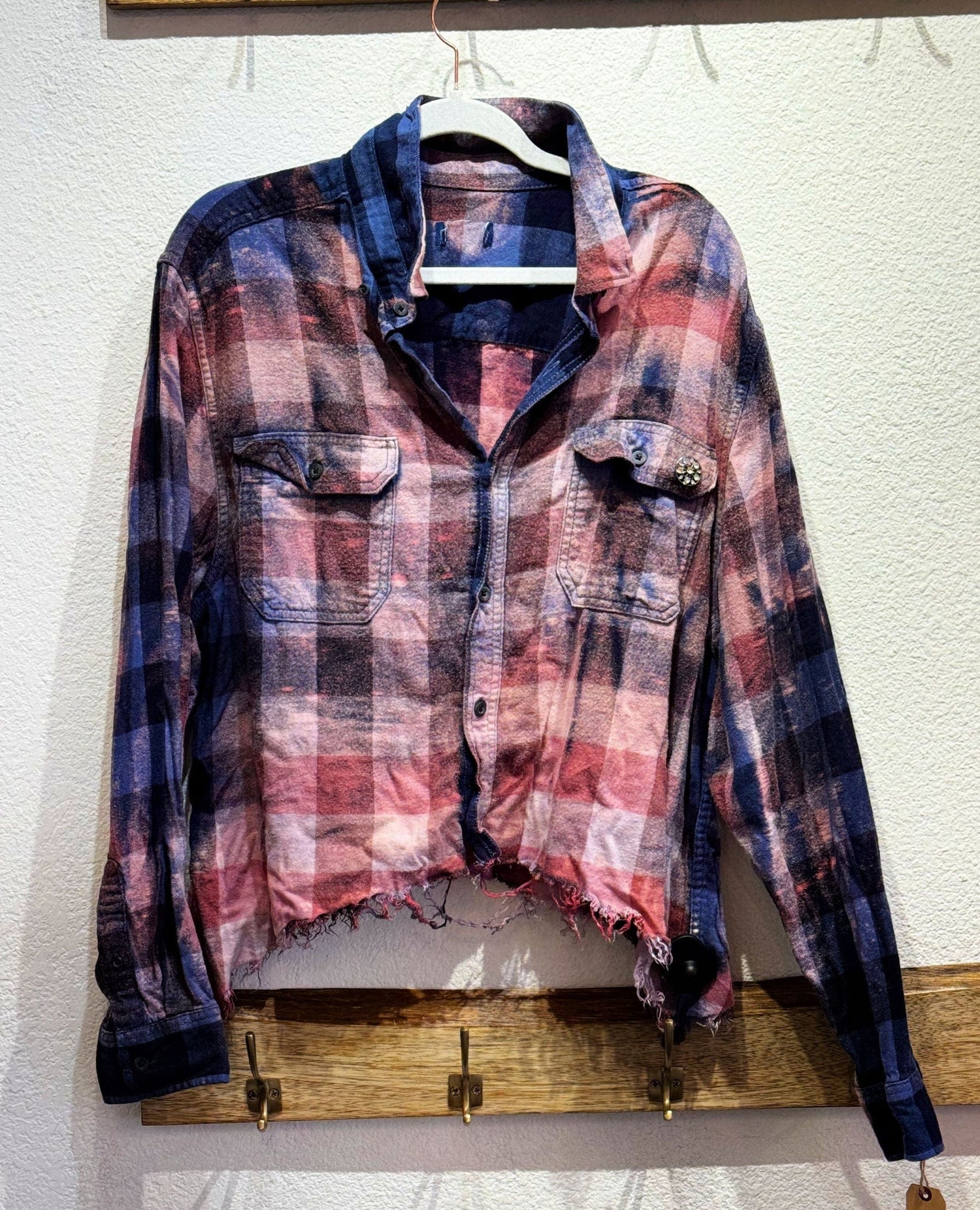 Indigo Sunset Flannel One Size