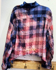 Indigo Sunset Flannel One Size