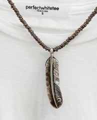 Feather Beaded Necklace