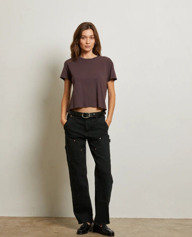 Perfect Harley Crew Tee Cocoa Powder