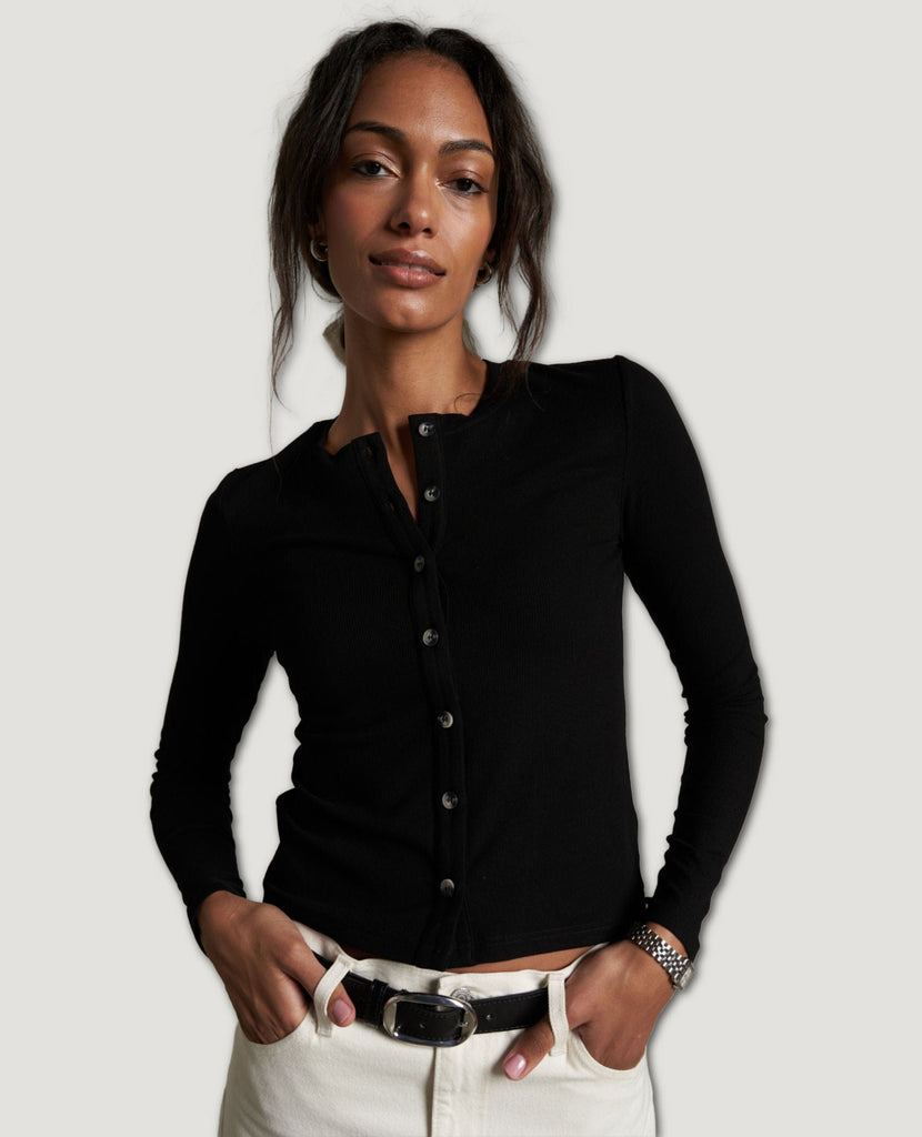 Perfect Maureen Cardigan True Black