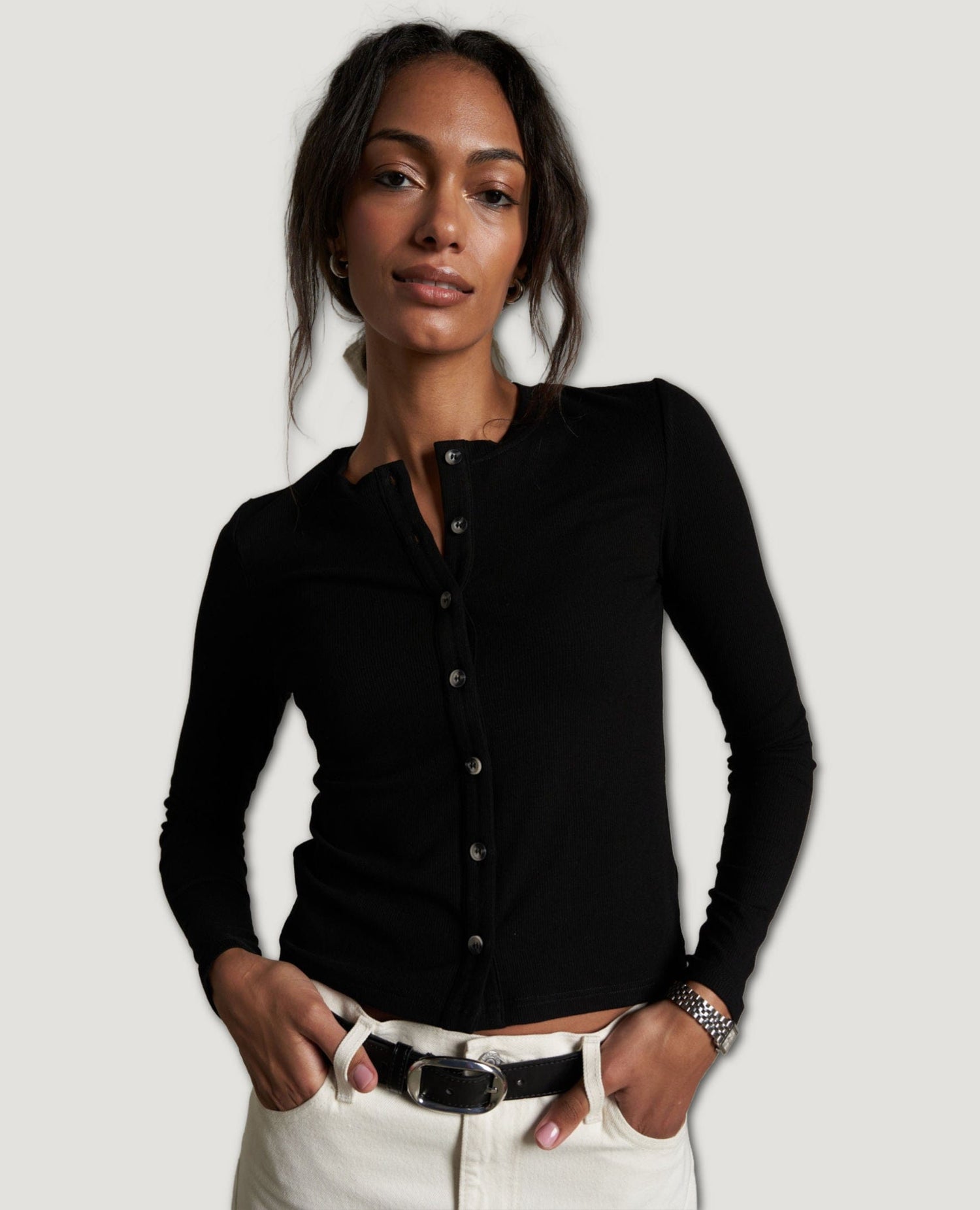 Perfect Maureen Cardigan True Black