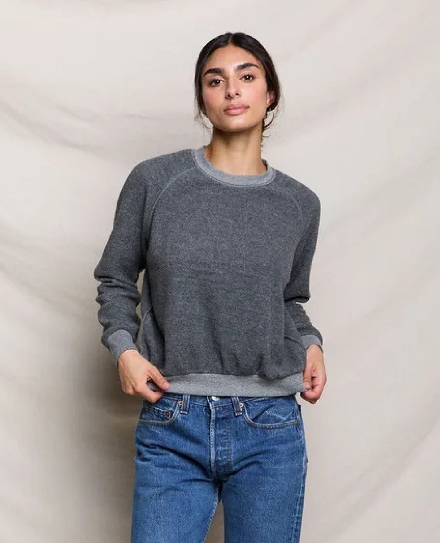 Ziggy Dark Heather Grey Sweatshirt