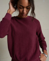Perfect Ziggy Sweatshirt Dark Burgundy
