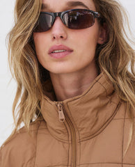 Pippa Packable Puffer in Twig