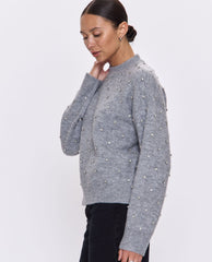 Pistola Aura Sweater Charcoal Diamante