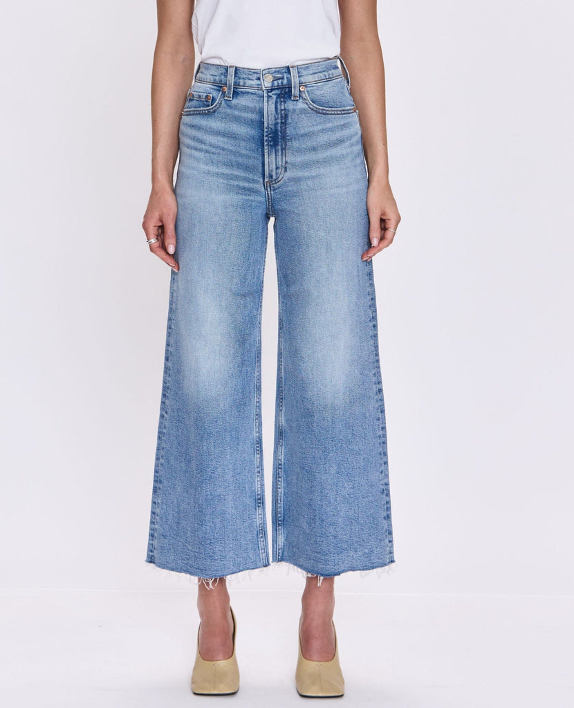 Lana Crop Light Blue Stretch Jean