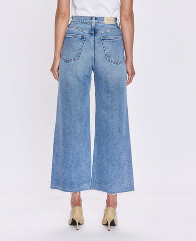 Lana Crop Light Blue Stretch Jean