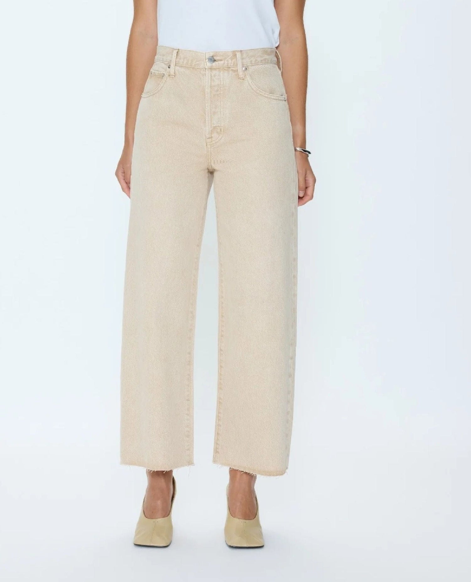 Pistola Tate Crop Dune