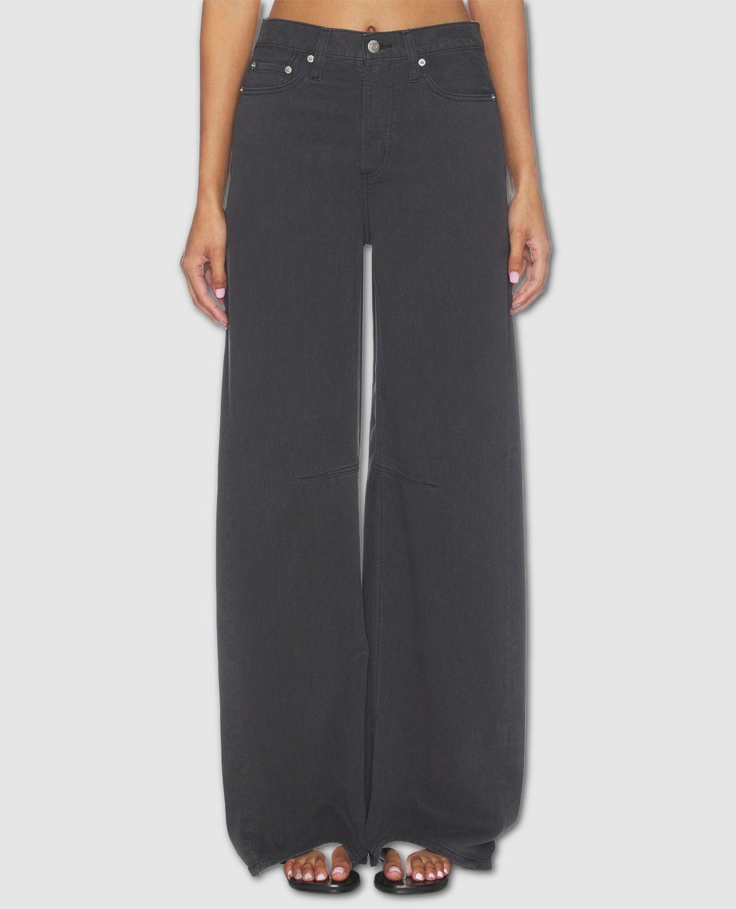 Pistola Sydney Linen Pant Black