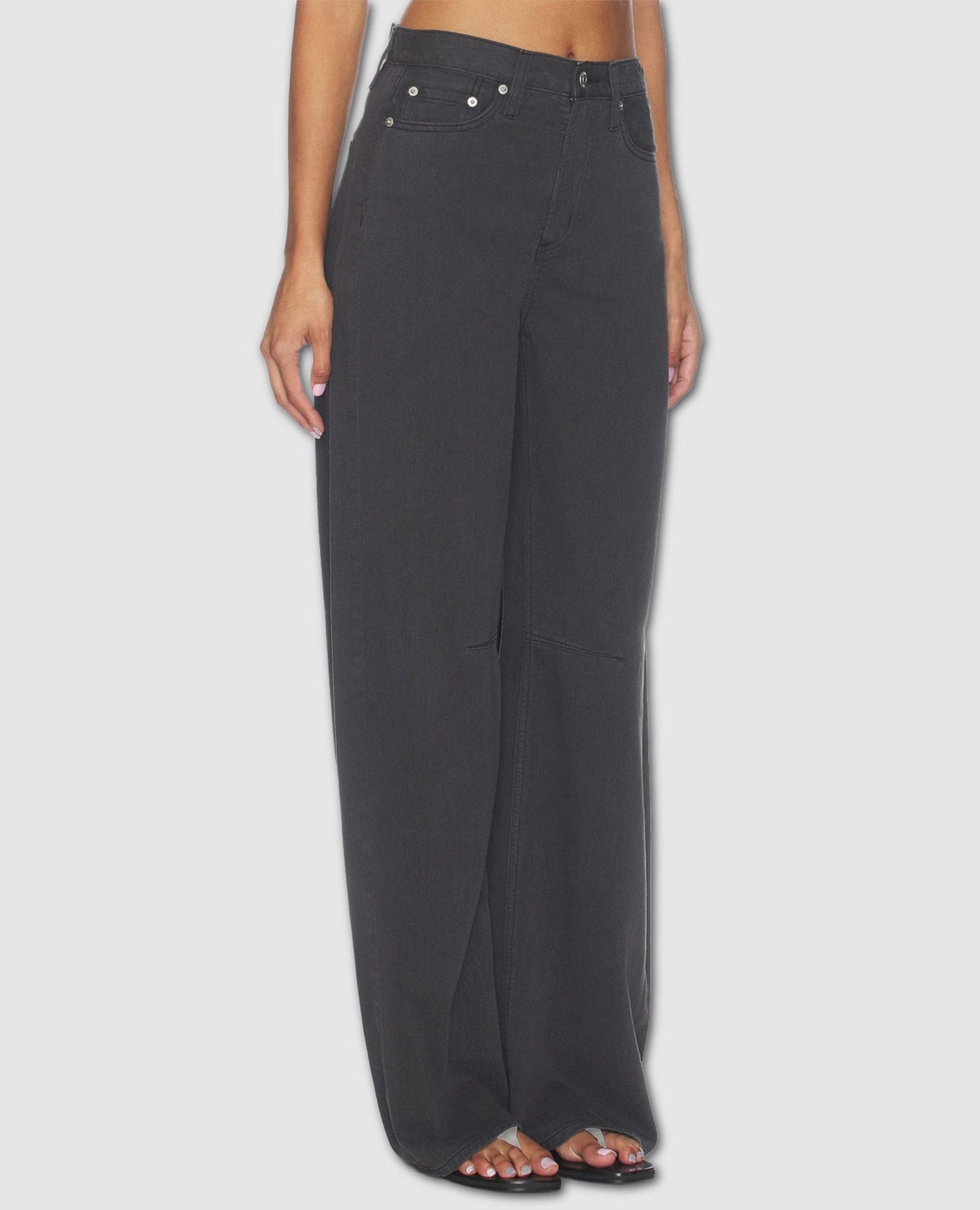 Pistola Sydney Linen Pant Black