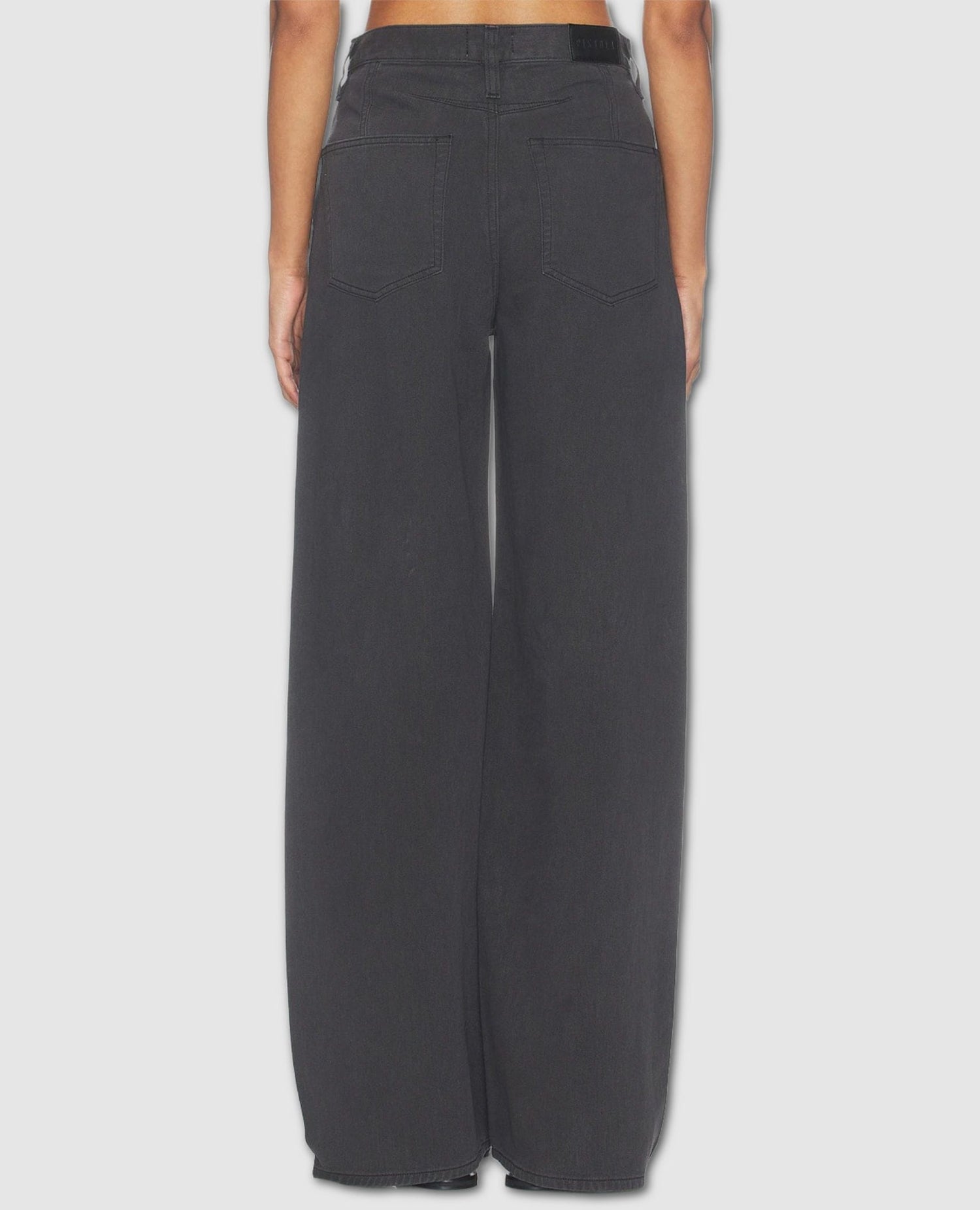 Pistola Sydney Linen Pant Black