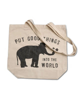 Put Good Things Into The World Canvas Bag