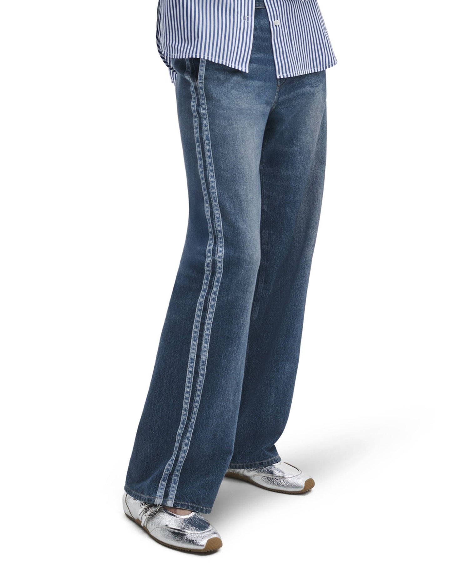 Rag & Bone Viral Track Pant Dark Blue