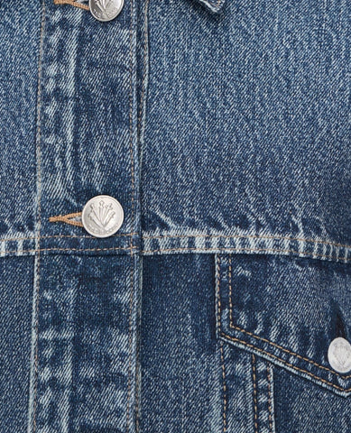 Trucker "Denim" Jacket Medium Blue