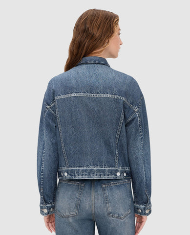 Trucker "Denim" Jacket Medium Blue