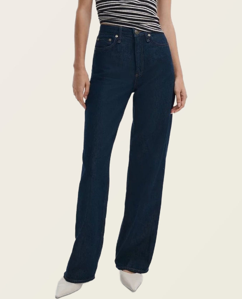 Featherweight Logan Wide Leg Jeans Dusk Rinse