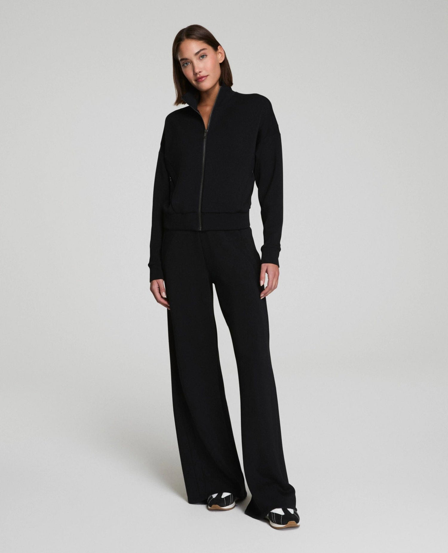 Spanx® Airessentials Track Jacket Black