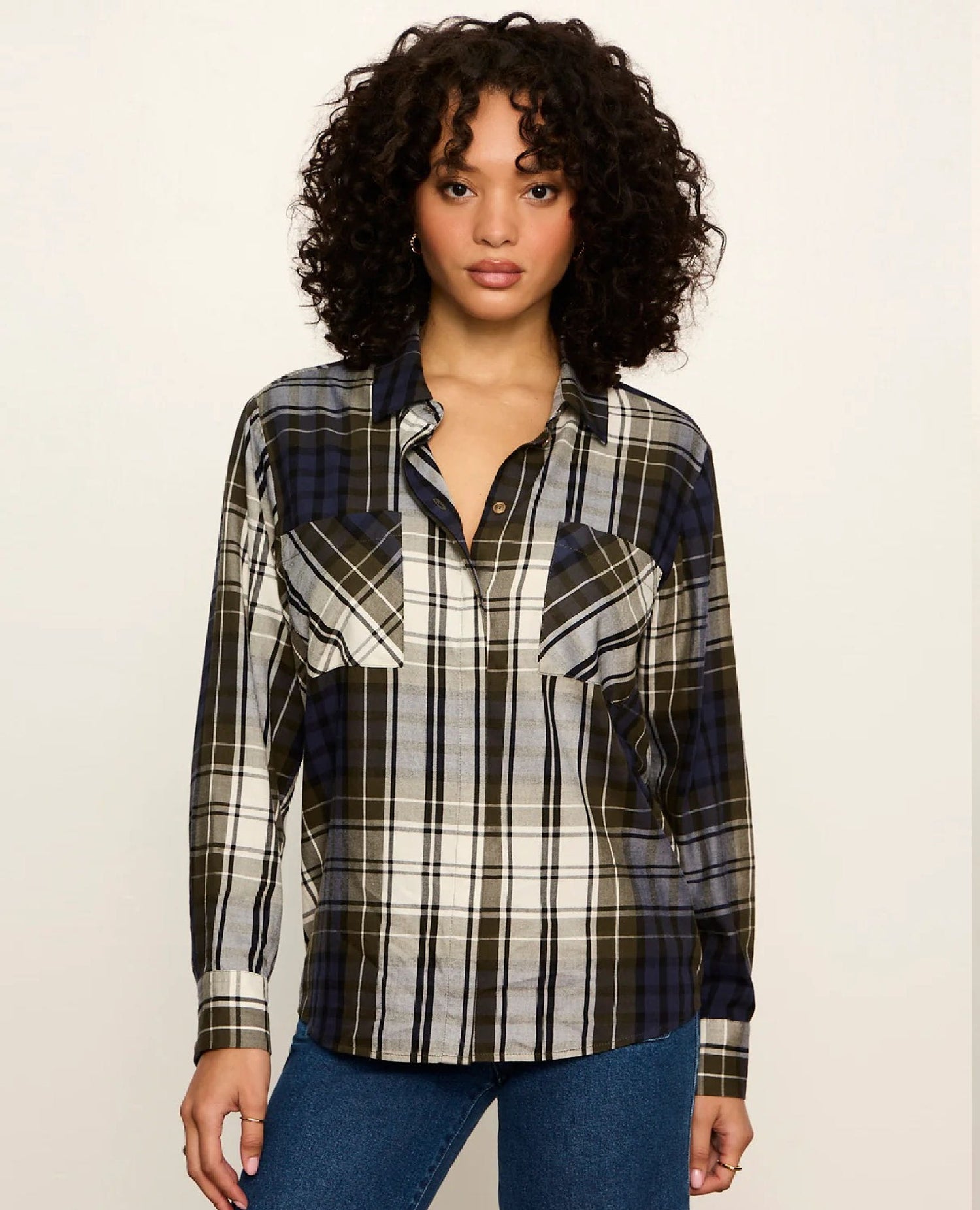 City Plaid Shirt True Green