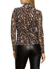 Long Sleeve Mesh Top Nocturnal
