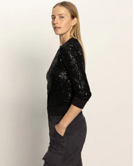 Relaxed Sparkle Popover Black