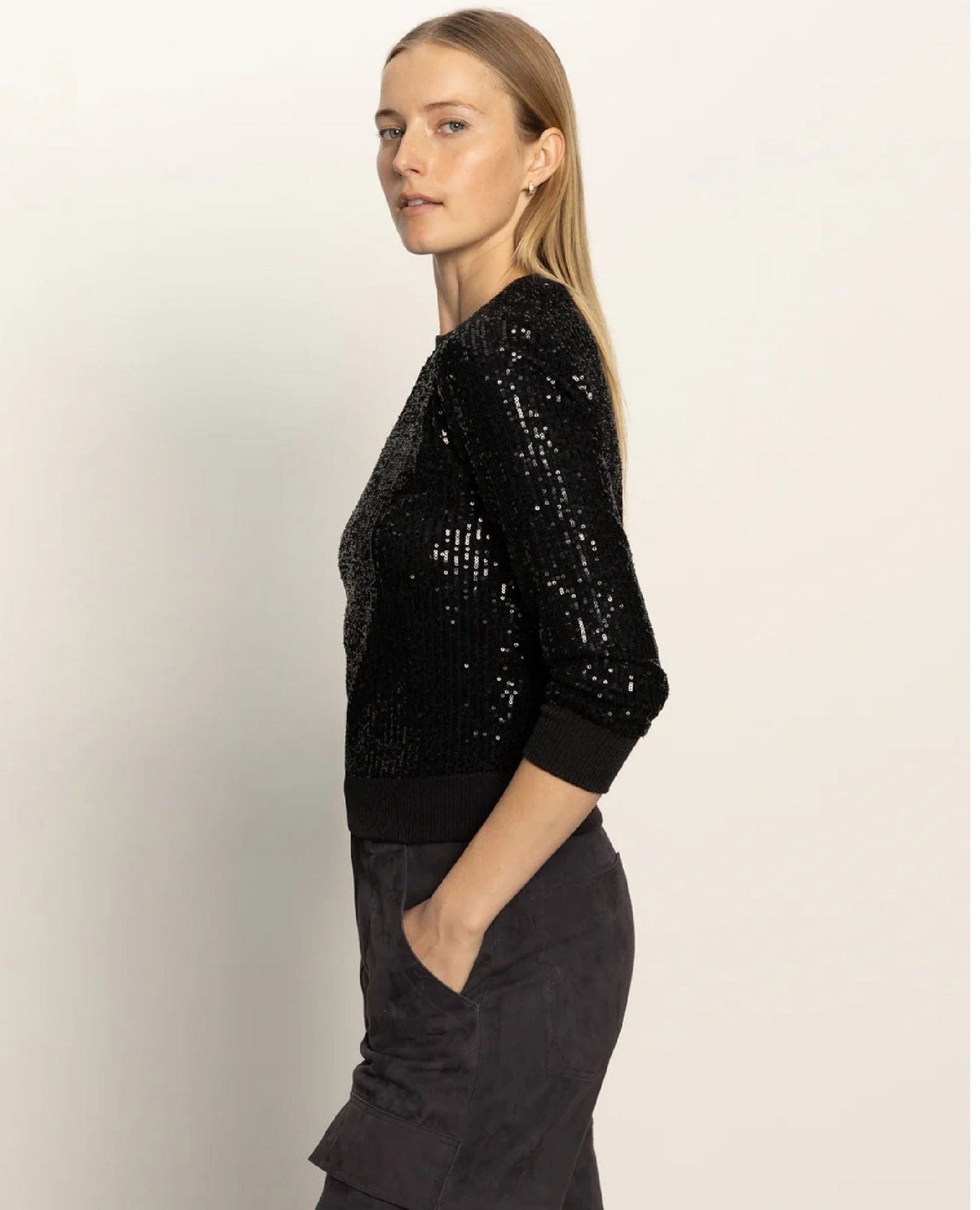 Relaxed Sparkle Popover Black