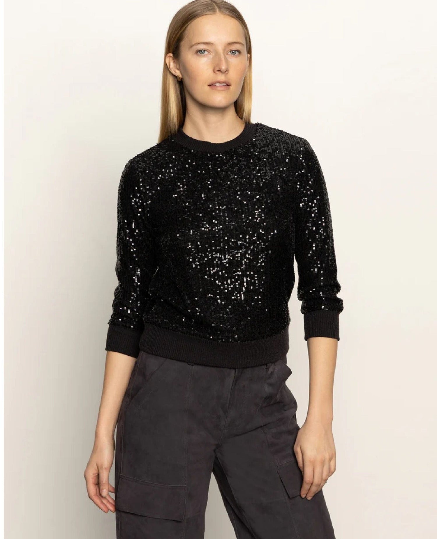Relaxed Sparkle Popover Black