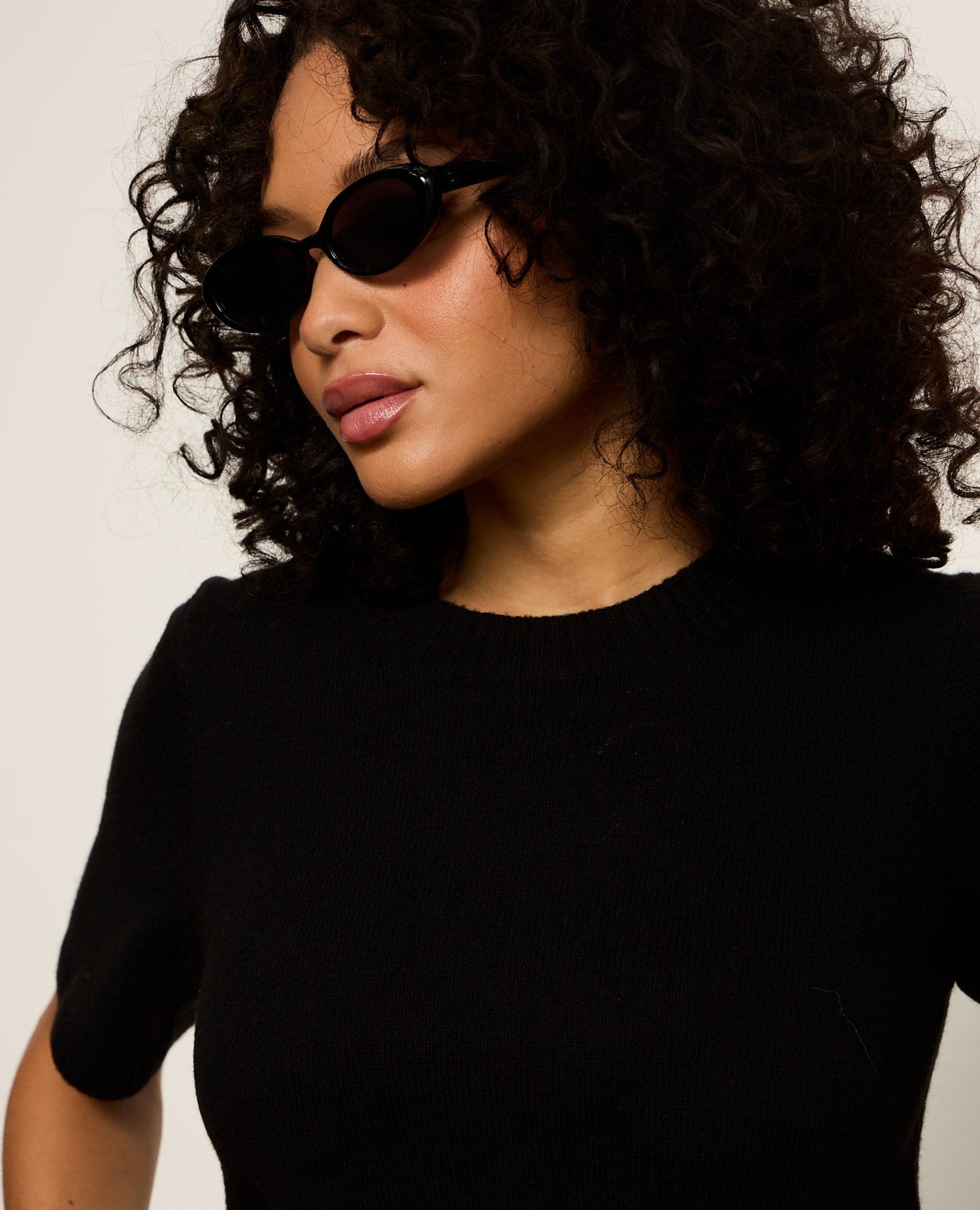 Sweater Tee Black
