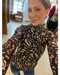 Long Sleeve Mesh Top Nocturnal